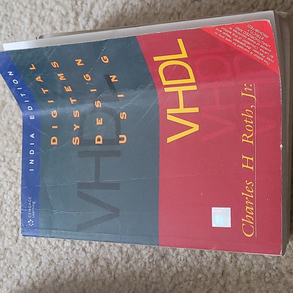 VHDL CHARLES ROTH